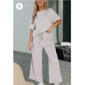 Women's Gray Lounge Set